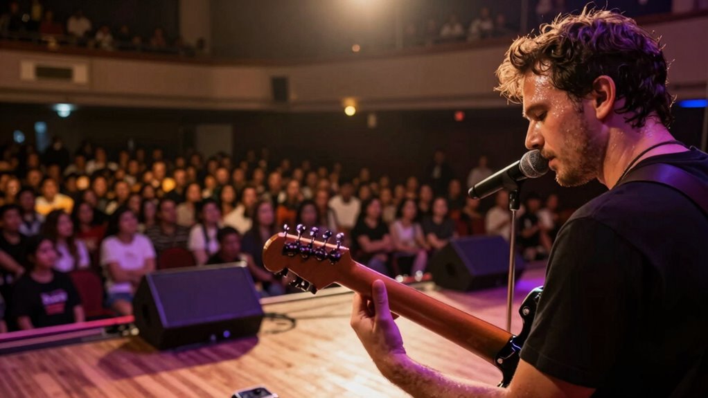 live connection and audience engagement