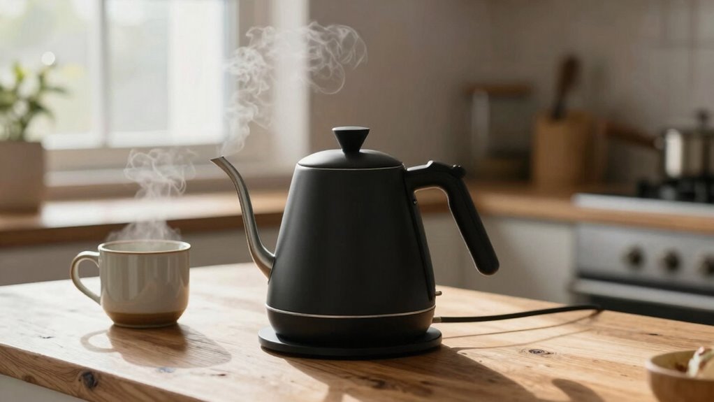 mindful mornings with electric kettle