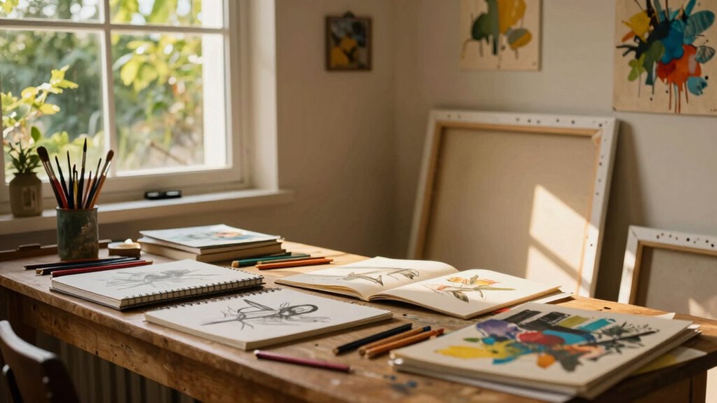 mindfulness and artistic journaling