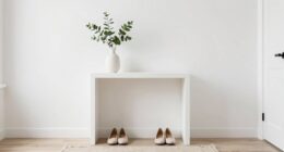 minimalist entryway design