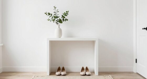 minimalist entryway design