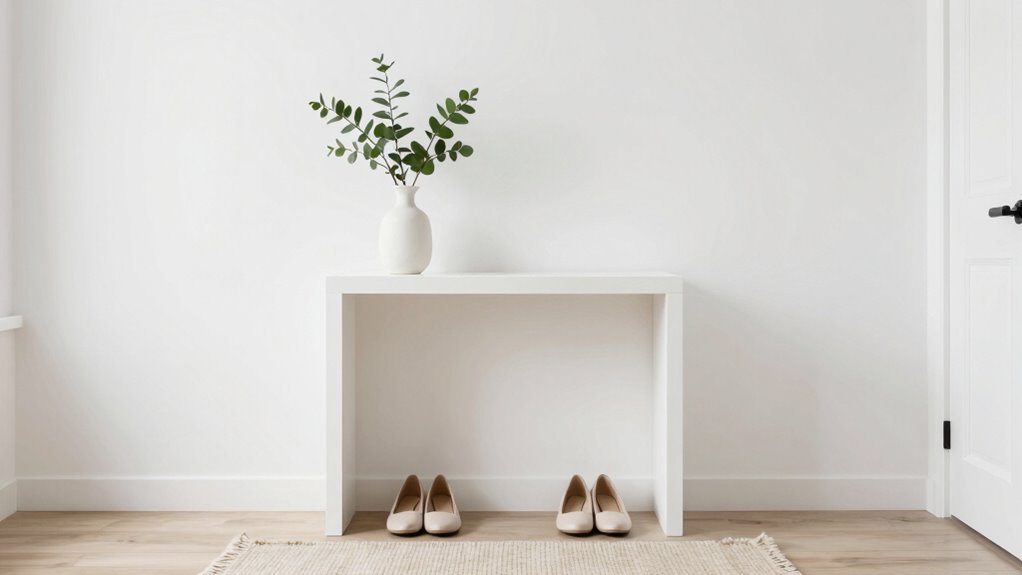 minimalist entryway design