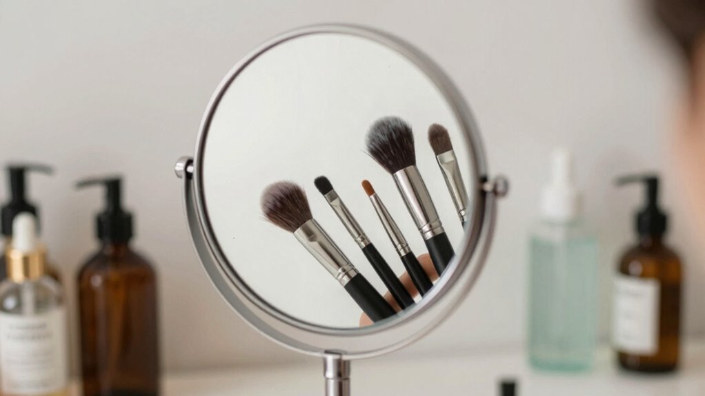 mirror clarity enhances grooming