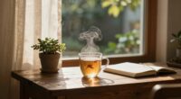 peaceful mornings promote self care