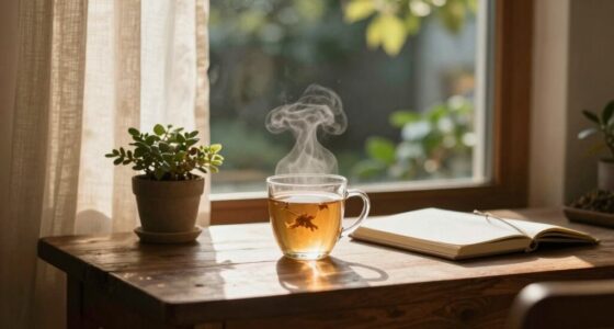 peaceful mornings promote self care