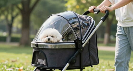 pet strollers aid many