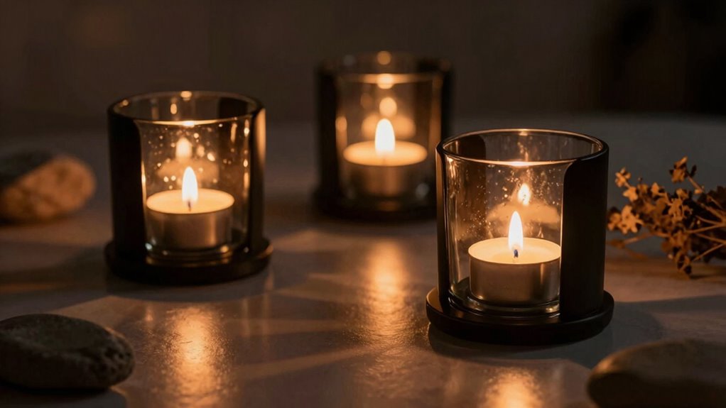 safe aesthetic candle holder choices