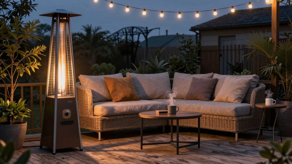 safe outdoor heating practices