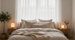 serene boutique bedroom design