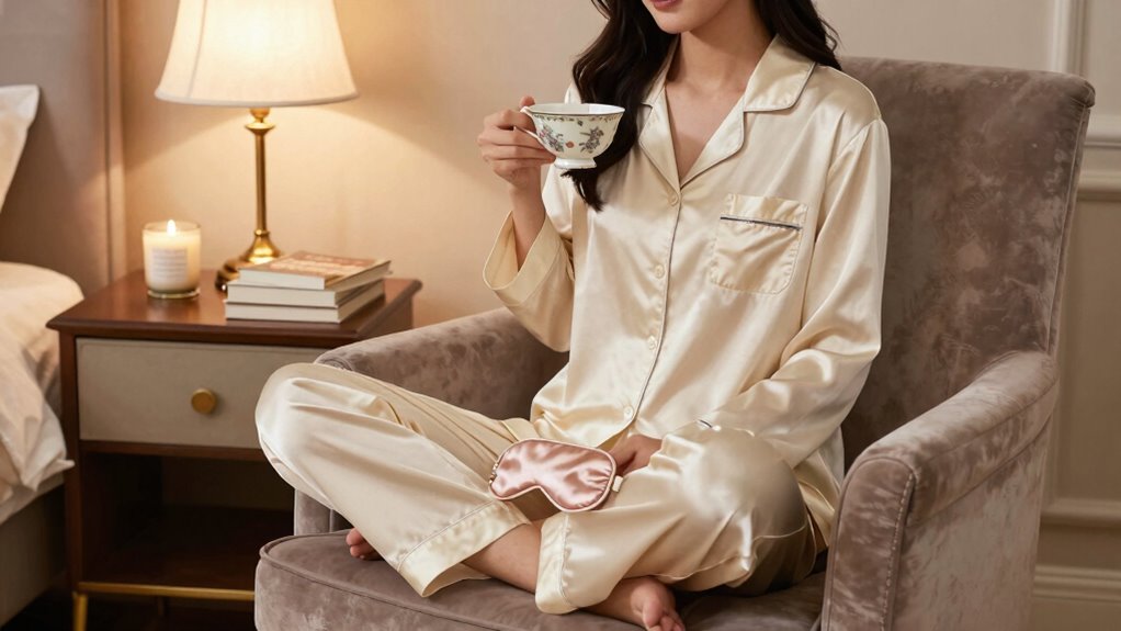 silk pajamas boost sleep