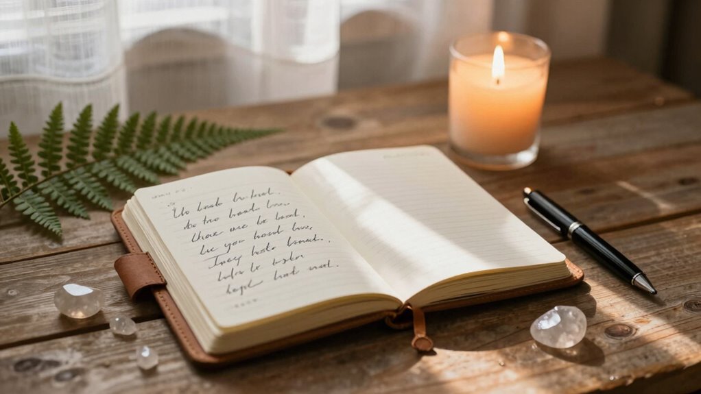 simple journaling for manifesting