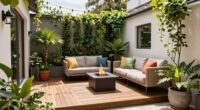 small patio space optimization