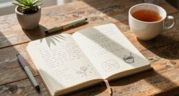 stress free journaling routine