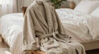 sustainable comfortable organic robes