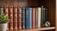thoughtful bookshelf organization