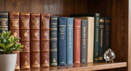 thoughtful bookshelf organization