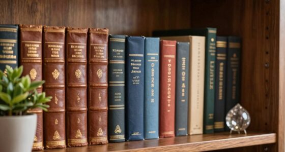thoughtful bookshelf organization