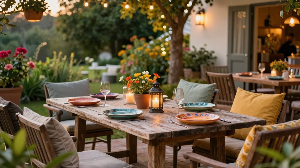 weather resistant outdoor entertaining