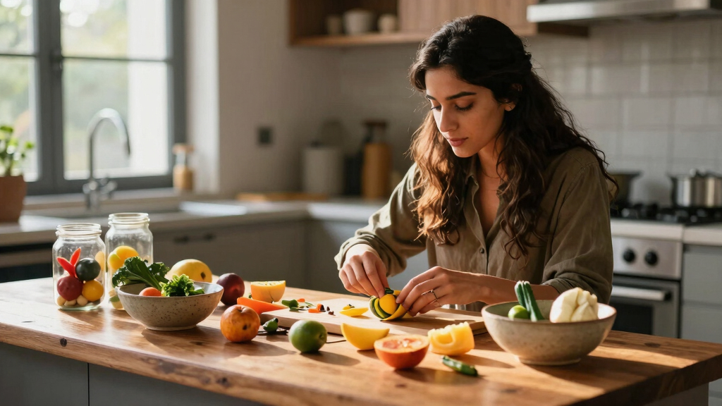 using food as her medium, laila gohar crafts familiar objects and ephemeral landscapes